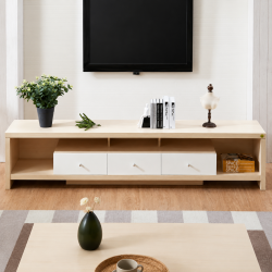 Kệ tivi gỗ công nghiệp 2m2 đơn giản đẹp KST44