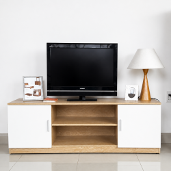 Tủ kệ tivi gỗ công nghiệp phòng khách đẹp KST48