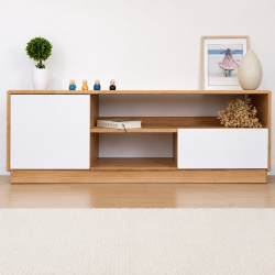 Kệ để tivi phòng khách gỗ MDF 1m4 KST51