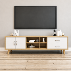 Kệ tivi gỗ công nghiệp đẹp hiện đại KST66