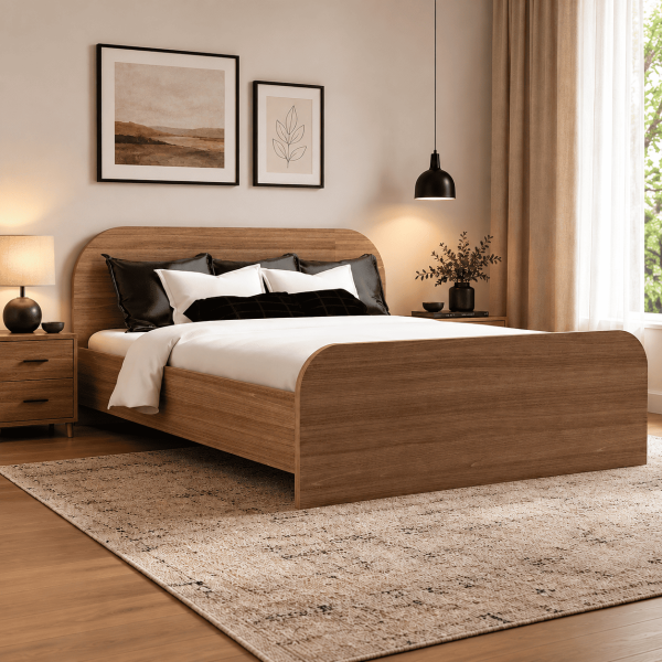 Giường ngủ gỗ công nghiệp đẹp hiện đại giá tốt GCN52