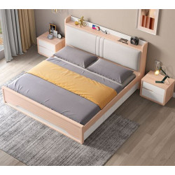 Giường ngủ gỗ thông minh có 3 ngăn kéo đẹp hiện đại GCN60
