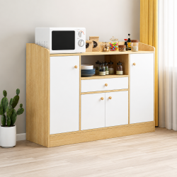 Tủ kệ gỗ để đồ và đựng lò vi sóng nhà bếp KVS35