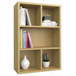 Giá kệ để sách bằng gỗ 60cmx90cm treo tường KTT43