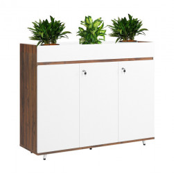 Tủ gỗ đựng đồ Hòa Phát giá rẻ LUX1000-3T2