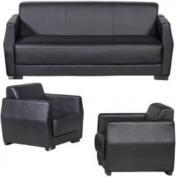  Bộ ghế Sofa văn phòng bọc da cao cấp SF36DA