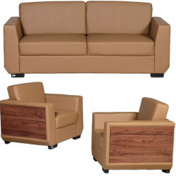 Sofa da cao cấp phòng khách văn phòng SF37DA