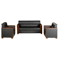 Ghế sofa văn phòng cao cấp bọc da SF38DA