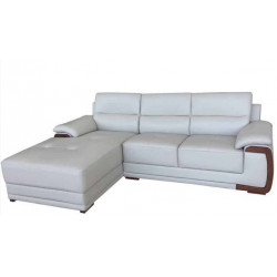 Bộ ghế sofa góc phòng khách 3 chỗ ngồi bọc PVC SF601-3PVC