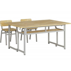 Bàn ghế học sinh bán trú gỗ tự nhiên The One BBT105 (giá tính dưới 100đvsp)