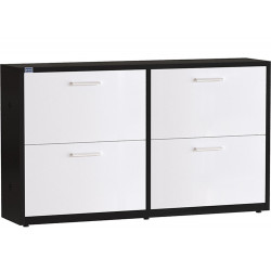 Tủ giày sắt 4 cánh lật rộng 1m37 The One TG06-2