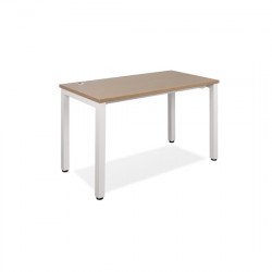 Bàn làm việc giản đơn chân sắt mặt gỗ 1905B12 