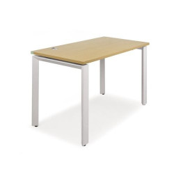 Bàn làm việc chân sắt mặt gỗ NT190 1906B12/1906B14/1906B16