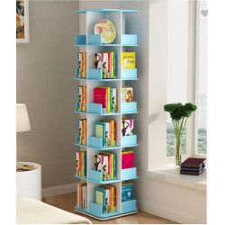 Kệ sách gỗ đứng xoay tròn KSG175