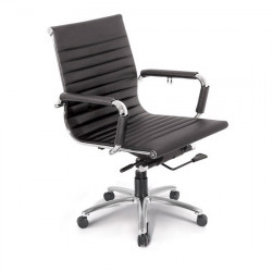 Ghế xoay văn phòng nội thất 190, chân sao mạ GX19AD-M