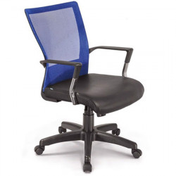 Ghế xoay lưng lưới văn phòng, chân sao nhựa của Nội thất 190 GX402A-N 