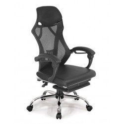 Ghế xoay lưới cao cấp nằm nghỉ thư giãn 160 độ có để chân NT190 GX407B-M