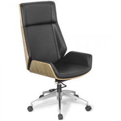Ghế xoay da văn phòng NT190, chân sao hợp kim GX602B-HK(S5)