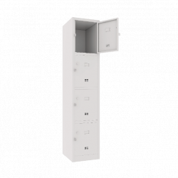Tủ sắt locker chứa đồ 4 ngăn cánh mở có khoá Xuân Hoà LK-4N-01-1