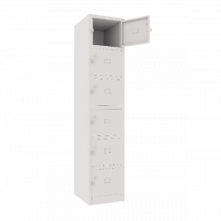 Tủ sắt locker 6 ngăn cánh mở đựng đồ có khoá Xuân Hoà LK-6N-01-1
