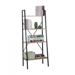 Kệ sách để đồ lưu trữ hồ sơ tài liệu khung sắt đợt gỗ KSG193