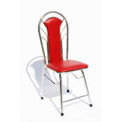 Ghế gấp đệm da simily chân inox Phú Mỹ G22