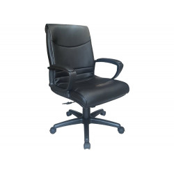 Ghế xoay lãnh đạo lưng trung đệm da The One SG706