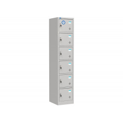 Tủ sắt locker TU986P The One 6 khoang cánh mở giá rẻ