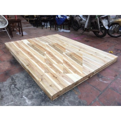 Phản hộp gỗ bạch đàn cao 9 cm rộng 1m8 dài 2 mét GPL11