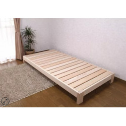 Giường pallet gỗ tự nhiên cao 20cm GPL21 đẹp hiện đại tiết kiệm không gian phòng ngủ