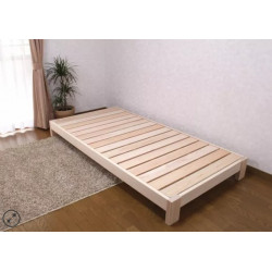Giường ngủ 1m4 pallet chân vuông cao 20cm GPL22