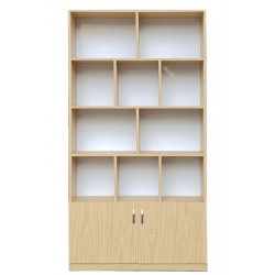 Mẫu kệ sách đứng trưng bày bằng gỗ KSG269