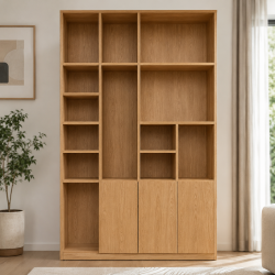 Tủ kệ sách gỗ công nghiệp để đồ trang trí KSG280