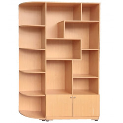Tủ kệ sách gỗ nhiều ô ngăn để đồ trang trí KSG283