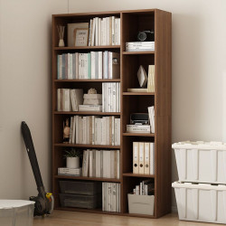 Giá sách đứng gỗ công nghiệp nhiều ngăn giá xưởng GKG06
