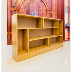 Giá kệ sách gỗ công nghiệp để sàn cao 3 tầng GKG08