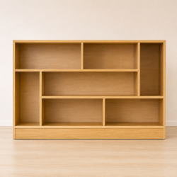 Giá kệ sách gỗ công nghiệp để sàn 1m2 GKG08