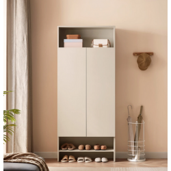 Tủ kệ để giày dép gỗ mdf đứng 2 cánh mở TUGIAY03