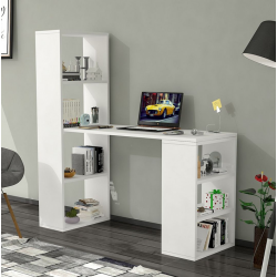 Bàn học sinh có chân liền giá sách BLK17