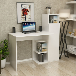 Bàn học làm việc để máy tính có tủ giá sách BLK40