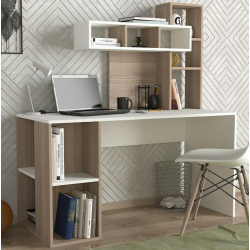 Bàn học liền giá kệ sách kiểu dáng hiện đại đẹp mắt BLK73