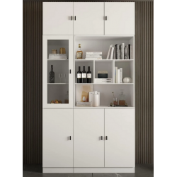 Tủ kệ gỗ trang trí để sách và đồ trưng bày phòng khách đẹp KGĐ22