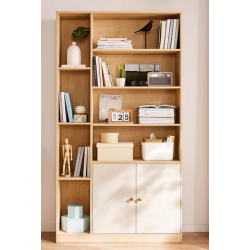 Kệ tủ gỗ đứng để sách thiết kế đa năng tiện lợi KGĐ25