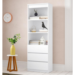 Tủ kệ sách hồ sơ bằng gỗ nhiều ngăn kéo giá rẻ KGĐ46