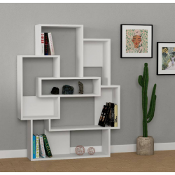 Giá kệ gỗ để sách trang trí phòng khách đẹp hiện đại KGĐ56