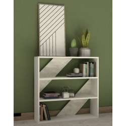 Kệ giá đứng để sách gỗ hình vuông nhỏ gọn giá rẻ KGĐ65