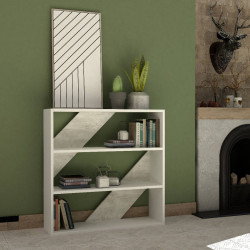 Giá sách đứng vuông 80cm nhỏ gọn giá rẻ KGĐ65