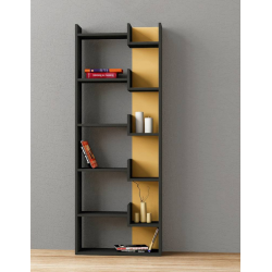 Mẫu giá kệ để sách đứng đẹp giá rẻ, kệ gỗ trang trí phòng khách sang trọng hiện đại KGĐ68