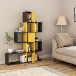 Giá kệ sách gỗ để đồ trang trí phòng khách hiện đại đẹp mắt KGĐ82