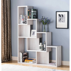 Kệ giá để sách trang trí gỗ công nghiệp đẹp hình bậc thang KGĐ92